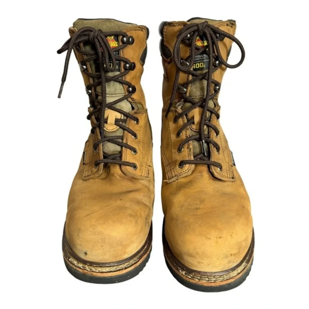 Thorogood Work‎ Boots Mens 12 M 804-3238 Safety Toe Waterproof Insulated Leather